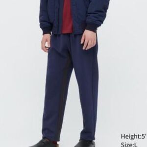 New Uniqlo JW Anderson sweatpants Navy